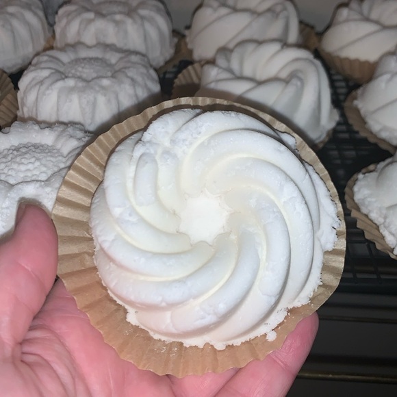 Hand Crafted Other - NEW Soak with A Handmade Pink Peppermint Snow Bath Truffle 4PK